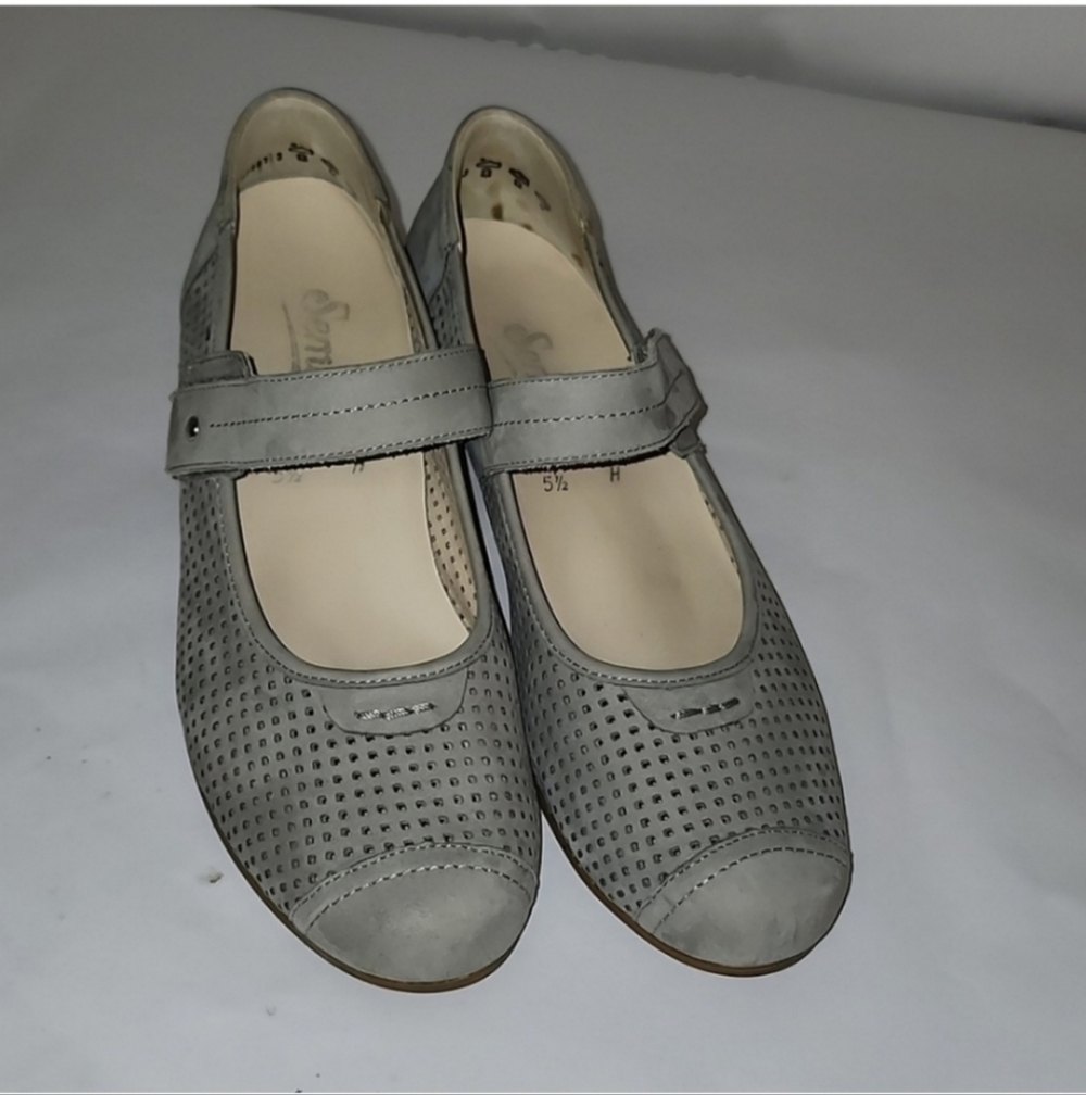 Semler mary jane clogs heels rockabilly U.S. 7.5 Germany Chunky Clogs